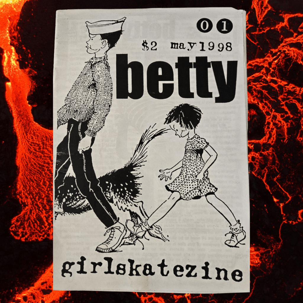 Betty and Train Trax&nbsp;zines